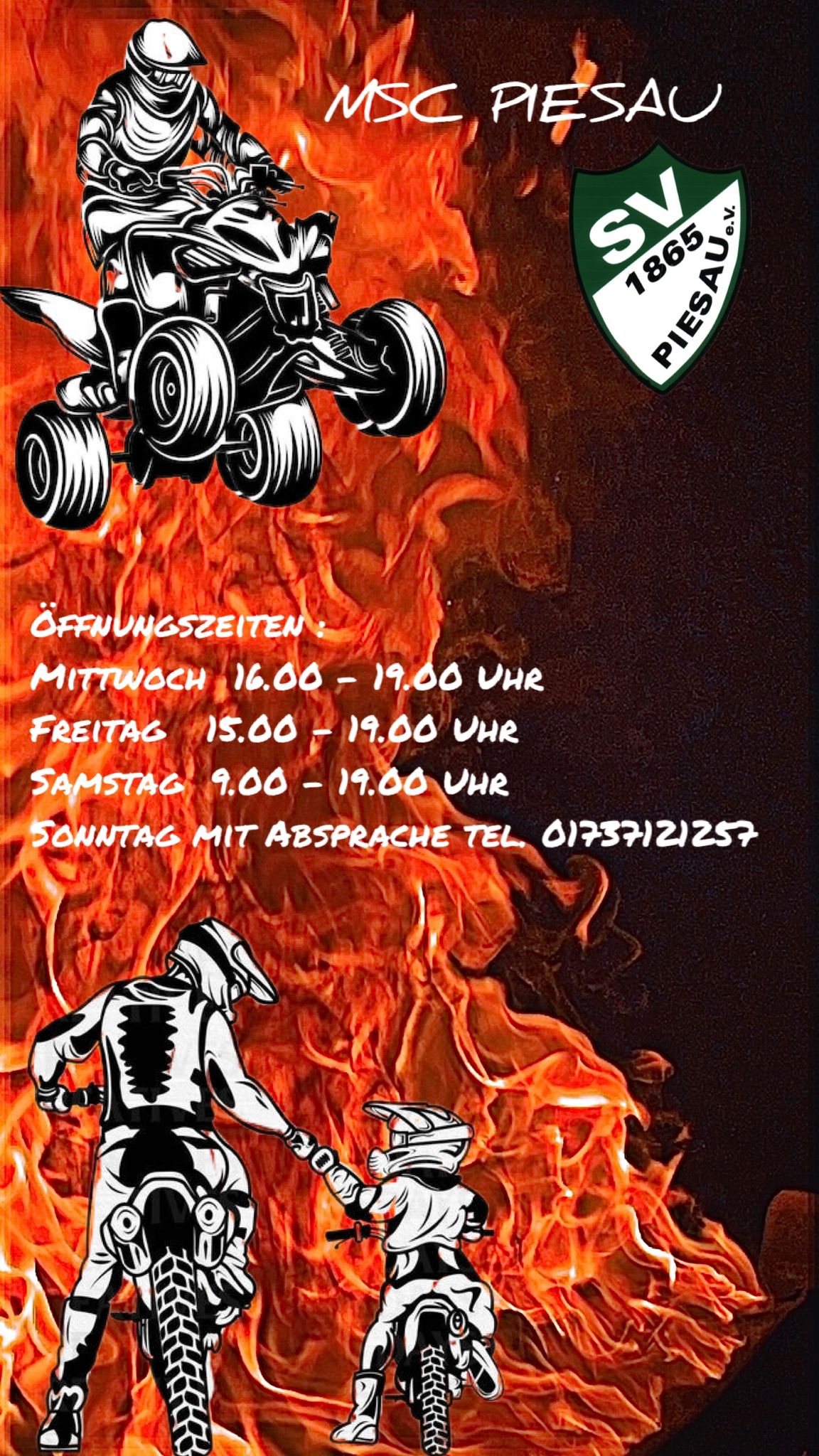 Öffnungszeiten Motocross